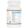 Vitamin B Complex - back of the bottle with a complete table of eight vitamins Vitamin B Complex - back of bottle with table of eight B vitamins and NRV values