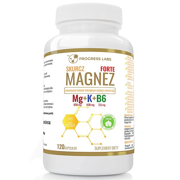 Magnesium Cramp Forte vegan — package of 120 capsules