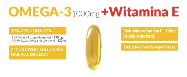 623-1.jpg Omega 3 EPA 330 mg DHA 220 mg — kapsułki żelowe, ujęcie z bliska