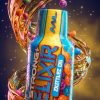 ELIXIR PANORAMIXA: Zkittlez FOCUS 100ml 650mg + l-theanina i kofeina Butelka Elixir Panoramixa Zkittlez FOCUS 100 ml - owocowy profil mango-marakuja, widok etykiety