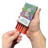 Grandma Marysia mit Cannabigerolen x 5 Stück. Vorgerollte Joints - 5 Stück Oma Marysia mit Cannabigerol-Prerolls – 5 Prerolls mit einer Mischung aus Hanfblüten, Nahaufnahme