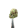 Cannabis Spot susz konopny Jack Herer 5G Susz Jack Herer — kwiat konopny z bliska, żywiczne oszronienie od trichomów