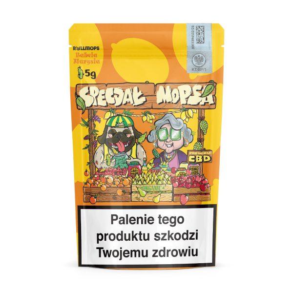 Rollmops Hanfblüten Spezial Mopsa 5 g - Sammlerpäckchen mit einzigartigem Design