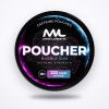 f9b60ca99de5edf8e8eaac40d50d4b4e.jpg Poucher Bubble Gum woreczki kofeinowe 200 mg — opakowanie 20 saszetek gumy balonowej