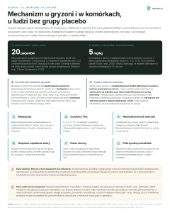 Alergia, Co zmierzono, a czego nie - Mechanizm u gryzoni i w komórkach, u ludzi bez grupy placebo