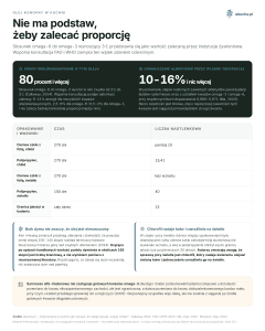 Olej konopny w kuchni - Nie ma podstaw, żeby zalecać proporcję