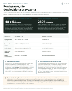 EVALI, Jakiego rodzaju jest ten dowód - Powiązanie, nie dowiedziona przyczyna
