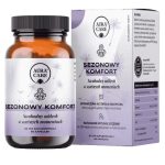 Aura Care Sezonowy Komfort 60 kapsulek Aura Care Sezonowy Komfort - sloik i pudelko suplementu w kapsulkach