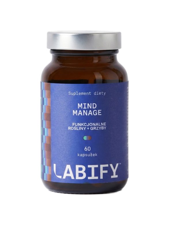 LABIFY Mind Sleep+ - 60 kapsułek LABIFY Mind Sleep+ - opakowanie 60 kapsułek na bialym tle