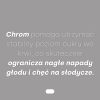 LABIFY Chrom MONO - zdjęcie 3 LABIFY Chrom MONO - grafika producenta o chromie, biały tekst na szarym tle