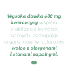 LABIFY Kwercetyna MONO - zdjęcie 2 LABIFY Kwercetyna MONO - grafika producenta o kwercetynie, zielony tekst na białym tle