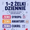 LABIFY Nubi Żelki z witaminą C dla dzieci - zdjęcie 5 LABIFY Nubi Żelki z witaminą C dla dzieci - grafika producenta o liczbie żelek na dzień, błękitne tło