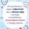 LABIFY Nubi Żelki z witaminą C dla dzieci - zdjęcie 6 LABIFY Nubi Żelki z witaminą C dla dzieci - grafika producenta o zawartości witaminy C w zelce