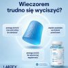 LABIFY Żelki Sleep - zdjęcie 3 LABIFY Żelki Sleep - grafika producenta w formie plakatu o melatoninie, błękitne tło