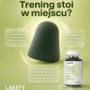 LABIFY Żelki z Kreatyną zielone jabłko - zdjęcie 8 LABIFY Żelki z Kreatyną zielone jabłko - grafika producenta w formie plakatu z zielona żelka i słoikiem