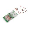 Filtry weglowe Purize XTRA Slim Rainbow: otwarte opakowanie z kolorowymi filtrami wysypujacymi sie na zewnatrz Filtry weglowe Purize XTRA Slim Rainbow: otwarte opakowanie z kolorowymi filtrami wysypujacymi sie na zewnatrz
