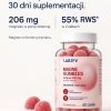 Magne Gummies: jedno opakowanie na 30 dni, 206 mg magnezu w 2 żelkach, 55% RWS, magnez w formie cytrynianu Magne Gummies: jedno opakowanie na 30 dni, 206 mg magnezu w 2 żelkach, 55% RWS, magnez w formie cytrynianu