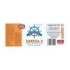 Navigator Omega 3 EPA 180 mg / DHA 120 mg: rozlozona etykieta z tabela wartosci odzywczych Navigator Omega 3 EPA 180 mg / DHA 120 mg: rozlozona etykieta z tabela wartosci odzywczych