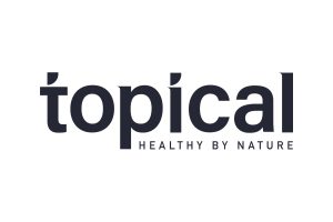 Topical: granatowy napis topical z hasłem HEALTHY BY NATURE Topical: granatowy napis topical z hasłem HEALTHY BY NATURE