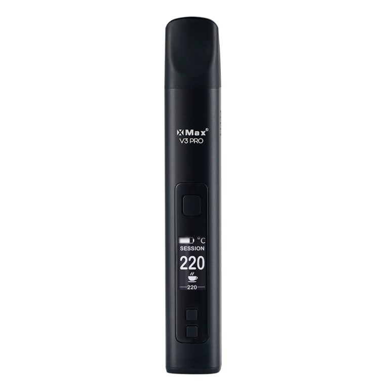 XVAPE X-Max V3 Pro, V4 Pro i Starry 4: różnice i obsługa (tabela) XMAX V3 Pro z wyświetlaczem temperatury (zdjęcie producenta, Topgreen)