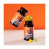 Żelki CBD 300mg 30szt - Broad Spectrum: dwa słoiki SOOL, jeden otwarty z żelkami jabłko-cytryna