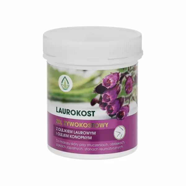 Laurokost 250ml - Harz-Knochen-Gel mit Lorbeer- und Hanföl - Gele