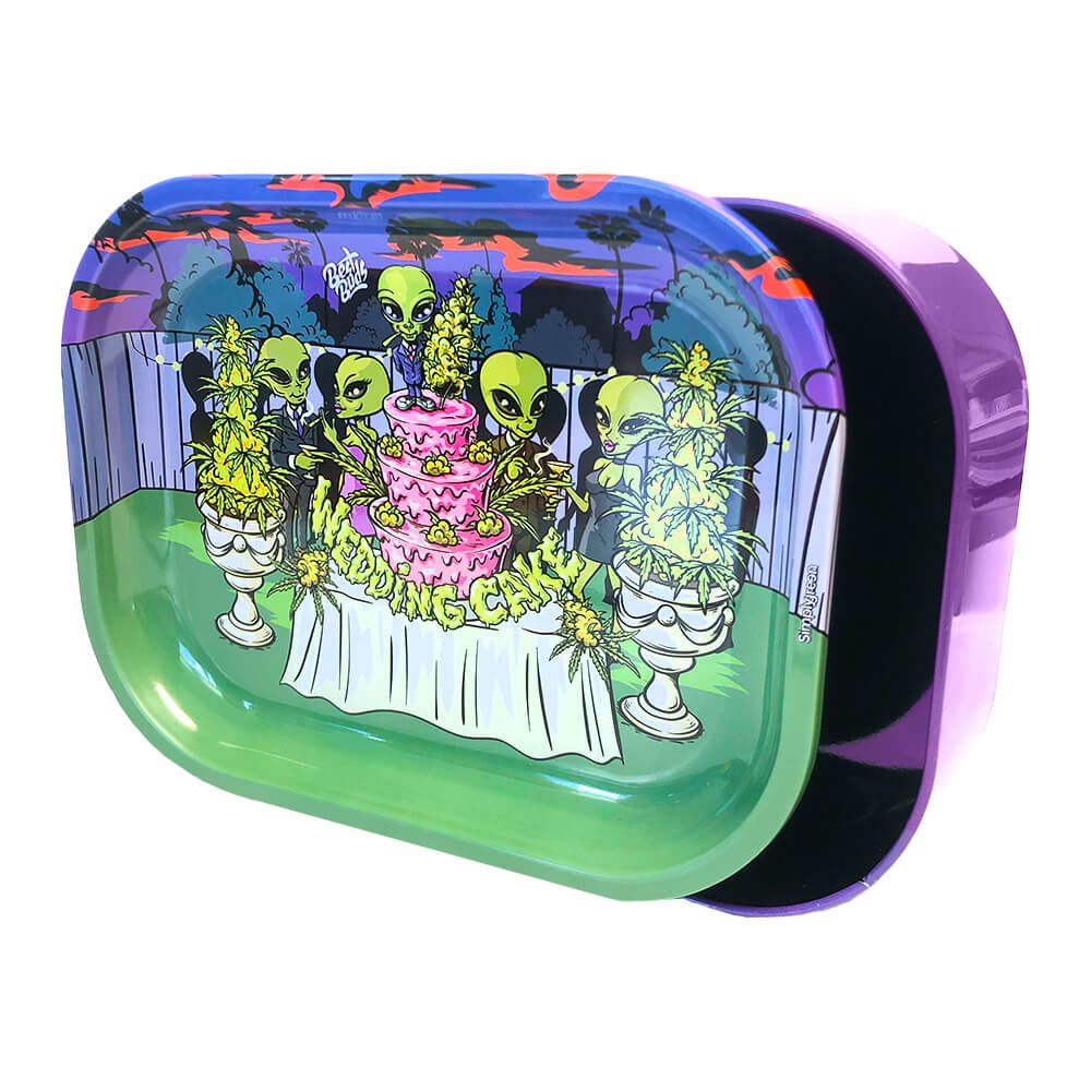 Best Buds pudełko Wedding Cake z metalową tacką: zestaw kolekcjonerski