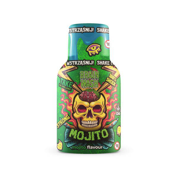 Hanf Gehirnwäsche CBD Shot 100ML MOJITO - Shots