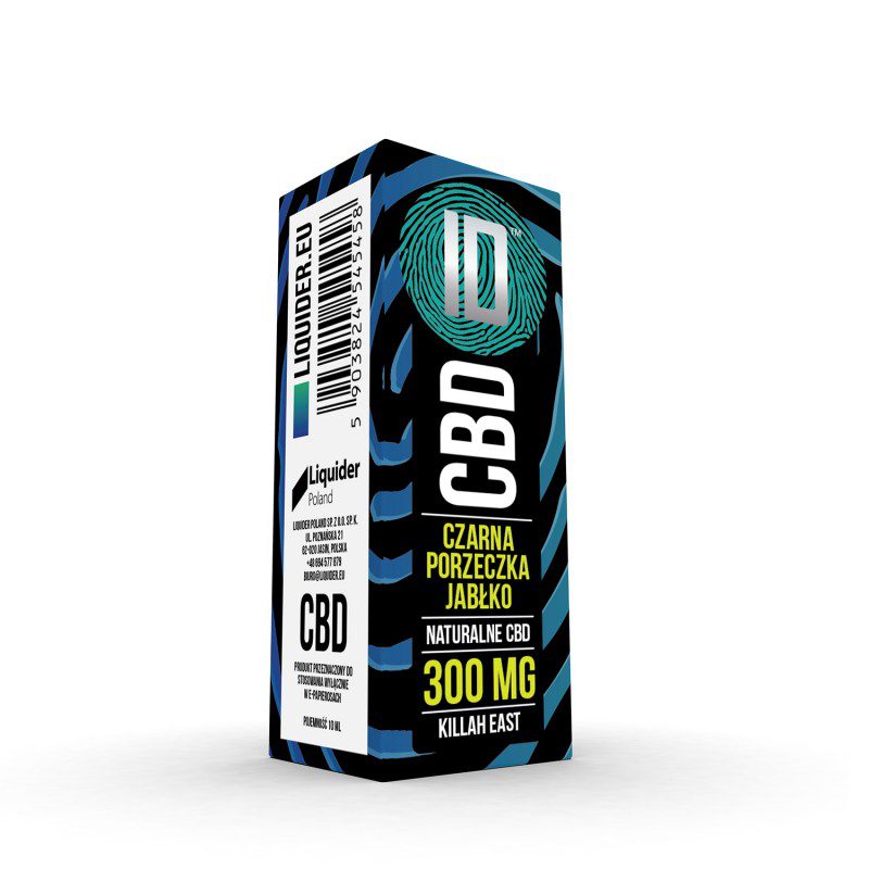 Liquid konopny czarna porzeczka jabłko 10 ml 300 mg ID: buteleczka płynu do waporyzacji z fitosubstancjami