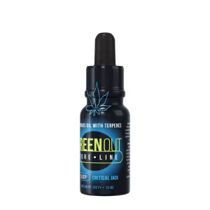 Green Out® Pure Mini hemp oil, 10ml - Critical Jack - Sleep - Green Out