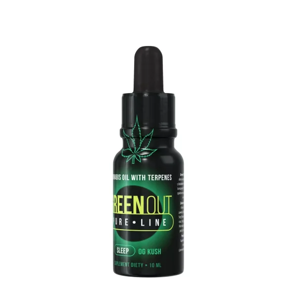 Green Out® Pure Mini Hanföl, 10ml - O.G. Kush - Schlaf - Green Out Green Out® Pure Mini Hanföl, 10ml - O.G. Kush - Schlaf - Green Out