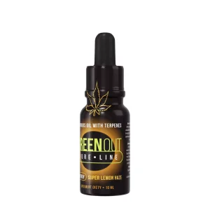 Green Out® Pure Mini Hemp Oil, 10ml - Super Lemon Haze - Energy - Green Out