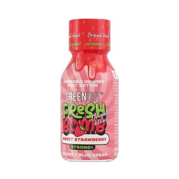 Green Out® Fresh Bomb Sweet Strawberry Dutch Therapy Hemp Shot