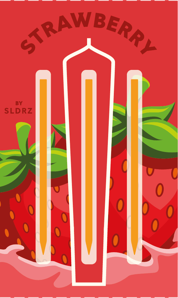 Slidderz Magic Stick Erdbeere - Zubehör Slidderz Magic Stick Erdbeere - Zubehör