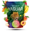 Yerba Mate Yaguar Frutas Dulces 0.5kg Yerba Mate Yaguar Frutas Dulces: susz owocowy w paczce 0,5 kg, ujęcie z bliska