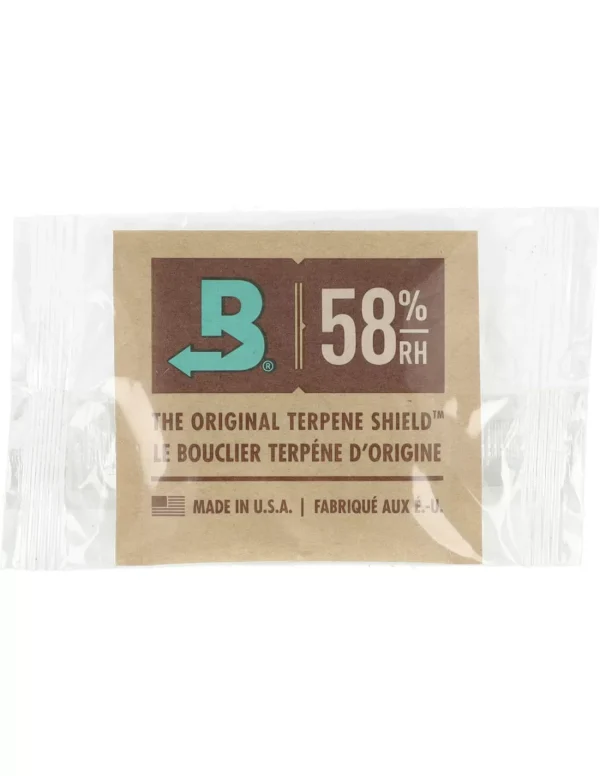 Boveda Humidity Control regulator wilgotności 58% saszetka 8 g Regulator Boveda 58% saszetka 8 g, 2-way humidity 58% RH dla słoika kolekcjonerskiego