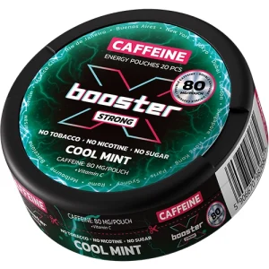 Bestsellers X-Booster Cool Mint 80 mg — SNUS-style packaging