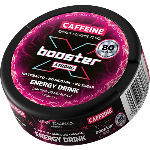 X-booster Energy Pouches Energy Drink 40mg SNUS - Pouches X-booster Energy Pouches Energy Drink 40mg SNUS - Pouches
