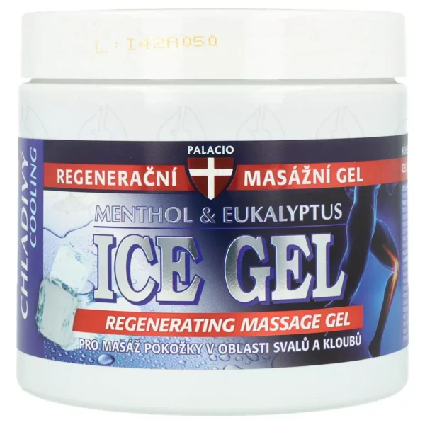 PALACIO ICE Massage Gel 600ml - Gele
