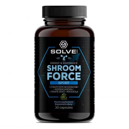 Shroom Force - Cordyceps sinensis ATP Pre-Workout 30 Kapseln SOLVE LABS - Kapseln