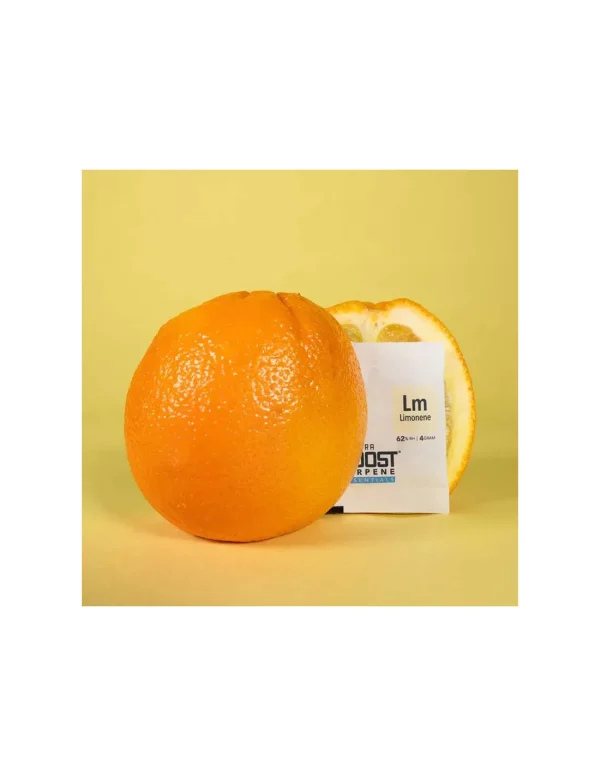 Regulator wilgotności suszu Integra Boost Terpene LIMONEN 4 g Regulator Integra Boost Limonen 4 g: terpenowa saszetka 2-way humidity z cytrusowym aromatem