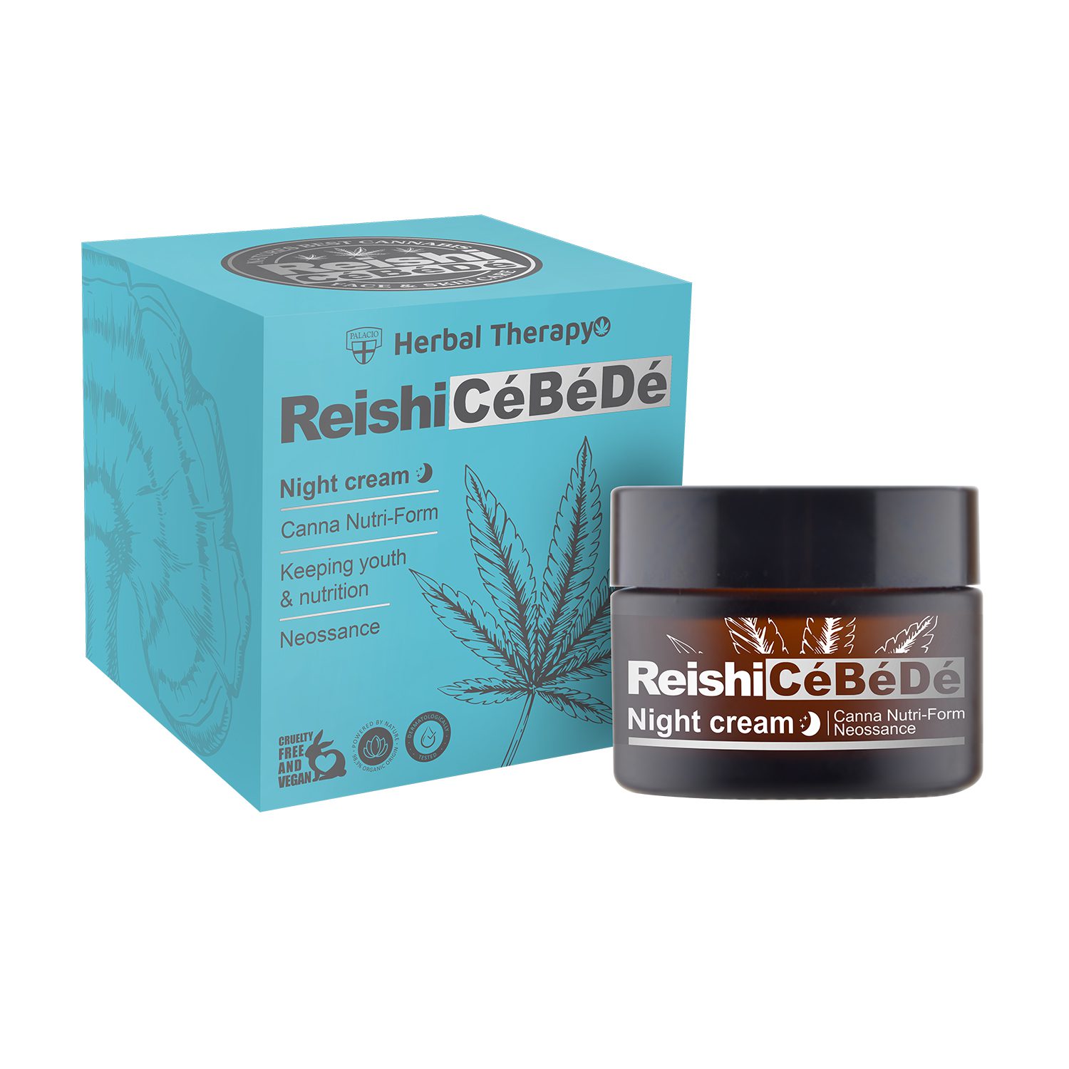 PALACIO Reishi CéBéDé Krem na noc liftingujący 50ml