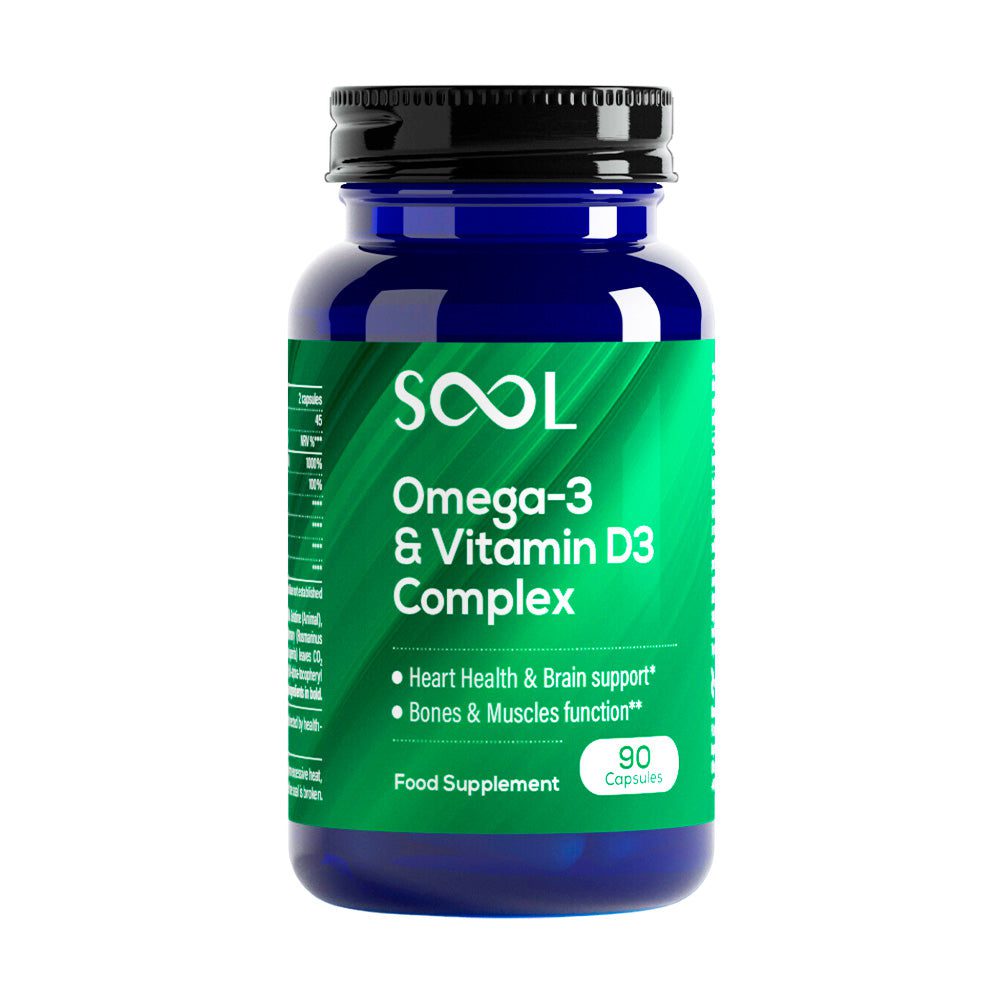 Kapsułki Omega-3 & Vitamin D3 Complex Soft Gel  90szt