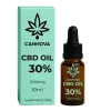 CANNOVA 30% full spectrum: hemp product ubucha.pl 30% full spectrum oil Cannova 3000 mg 10 ml: bottle of hemp oil with dropper, highest concentration