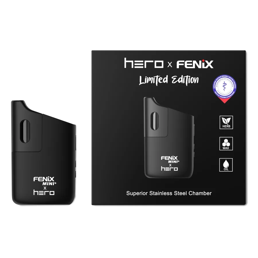 Waporyzator Fenix Mini+ X HERO Limited Edition Plus - urządzenie w limitowanej wersji