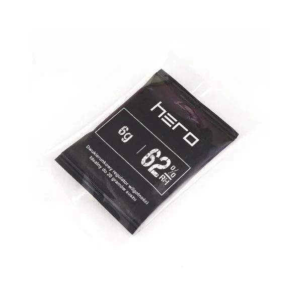 Regulator wilgotności 62% 6g HERO - Przechowywanie