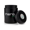 Szklany pojemnik bezzapachowy z higrometrem 250ml HERO PRO - Przechowywanie