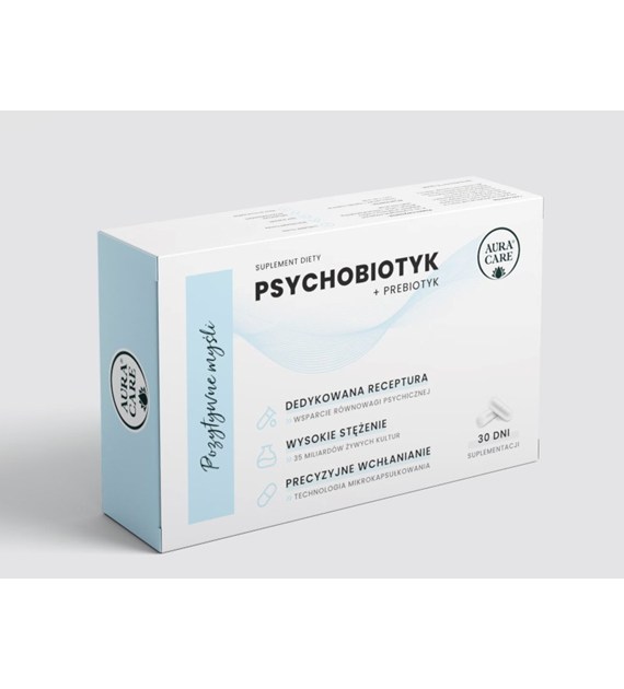 Aura Care Psychobiotic Positive Thoughts 30 caps - Dry