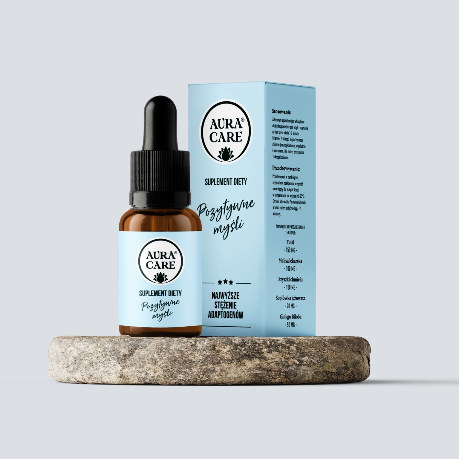Aura Care Adaptogeny Pozytywne Myśli 15ML