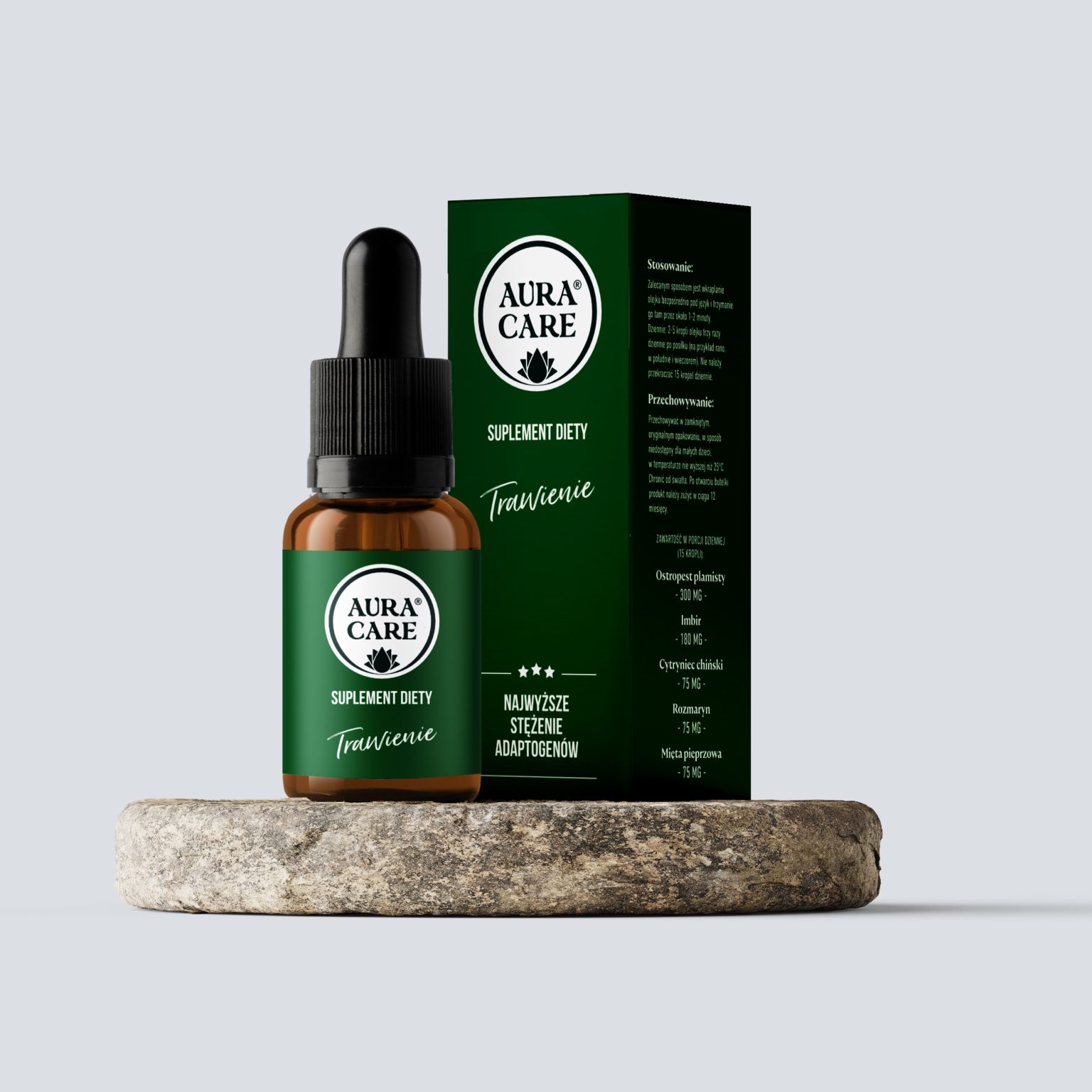Aura Care Adaptogeny Trawienie 15ML